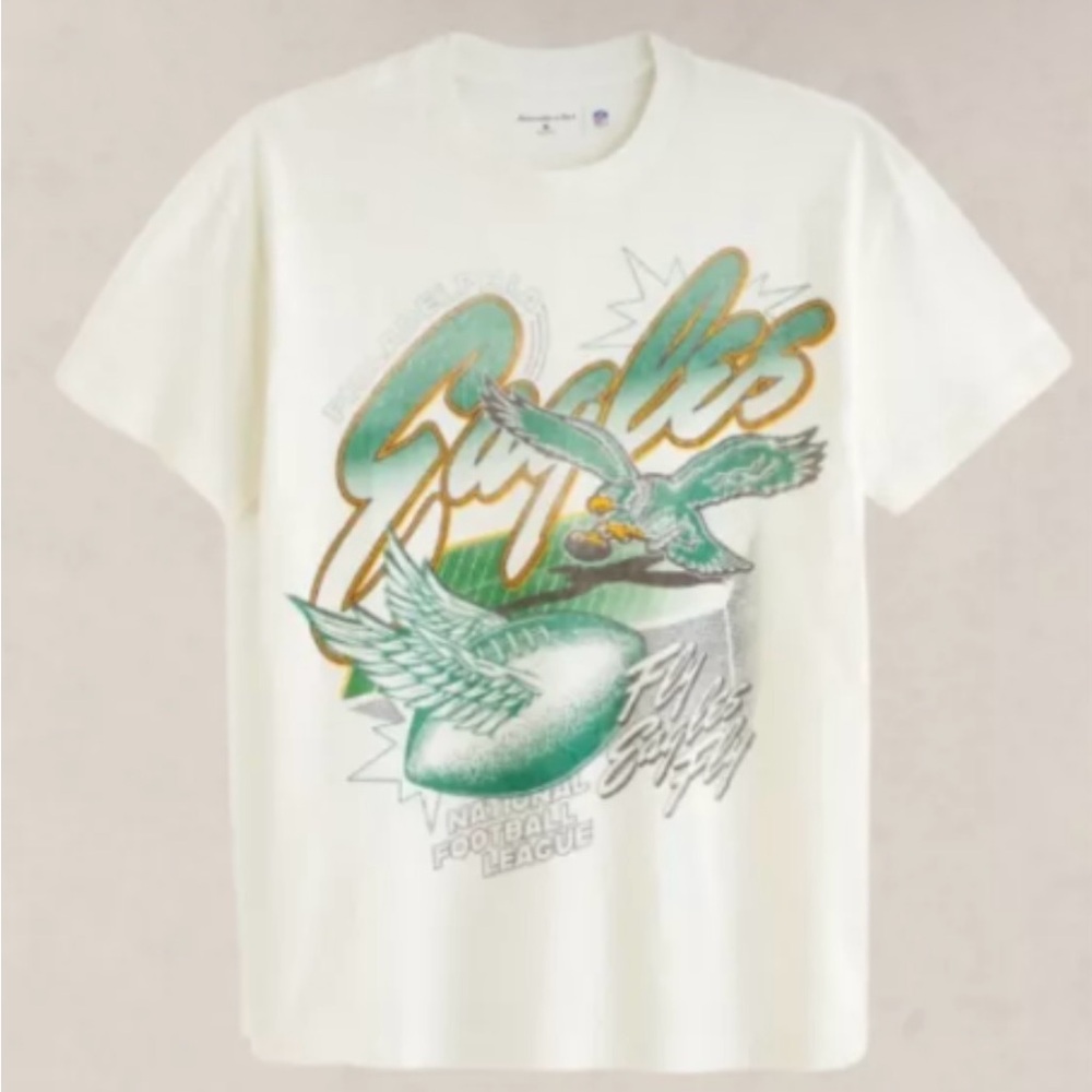 Abercrombie NFL Eagles Graphic T-Shirt
